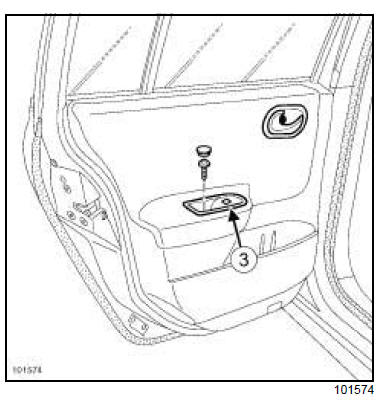 Interrupteur Lève-vitre électrique Avant Pour Renault Scenic I Phase 2 - Réf. 7700836269 - Orange, Occasion Fonctionnel